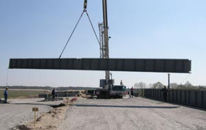 строительстве путепровода на автодороге Калининград–Зеленоградск с подъездом к аэропорту «Храброво»