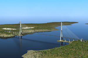 ОАО «УСК МОСТ» представит проект строительства вантового моста на о. Русский на международной выставке SITL-2010