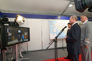 В.В. Путин провел видеоконференцию со строителями Кузнецовского и Рокского тоннелей