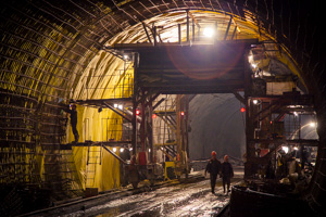 Завершены работы по перепроходке Рокского тоннеля