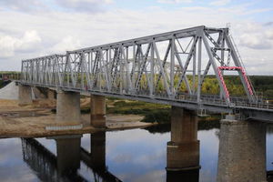 Реконструкция железнодорожного моста через реку Ветлугу