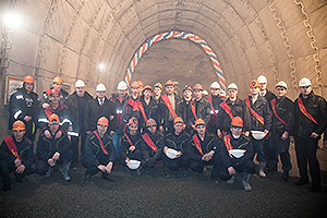 Сбойка Томусинского тоннеля