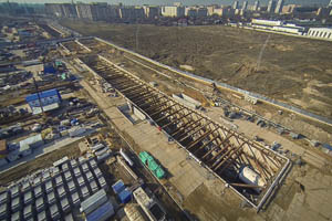 Мэр Москвы Сергей Собянин дал старт строительству тоннелей на Кожуховской линии