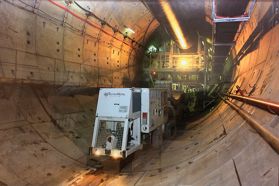 Пройдено 105 метров перегонного тоннеля от будущей станции метро Окская улица