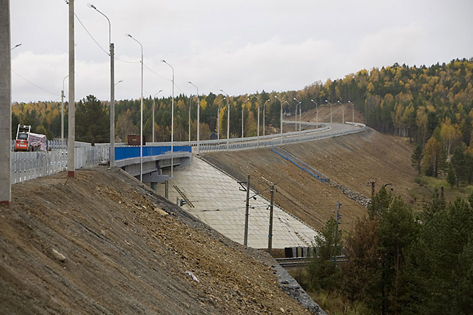 Путепровод на автомобильной дороге "Байкал"