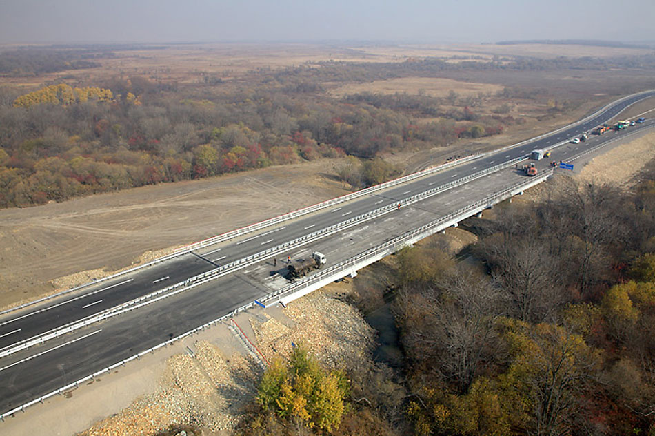 Участок 619 км автодороги М-60 «Уссури»