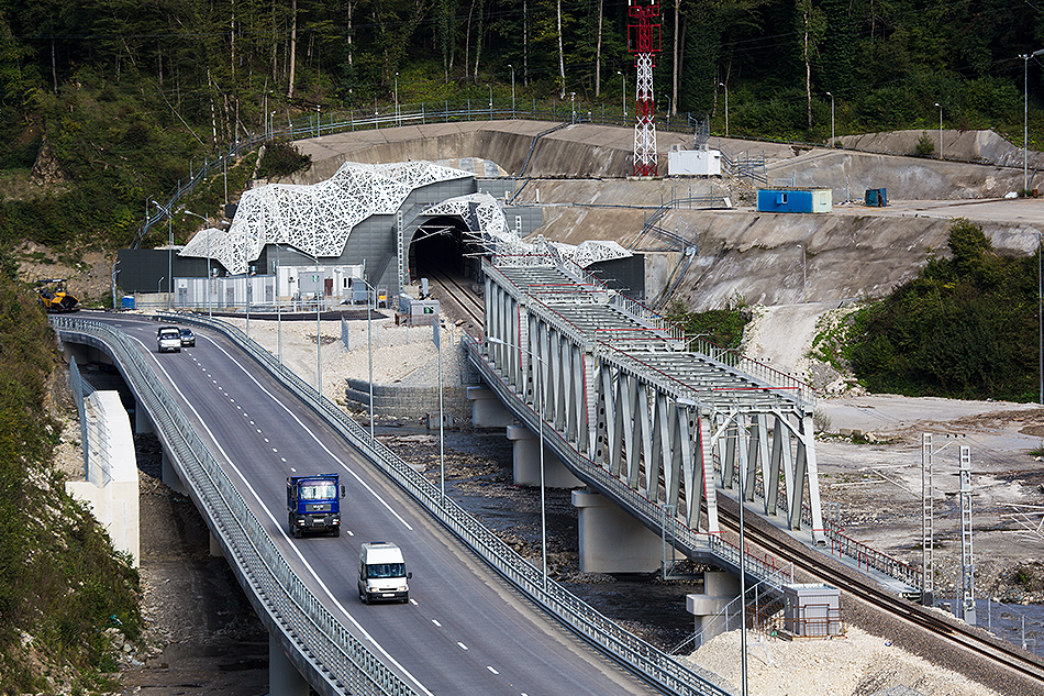 Железнодорожный тоннель №4 на трассе Адлер – «Альпика-Сервис» в Сочи