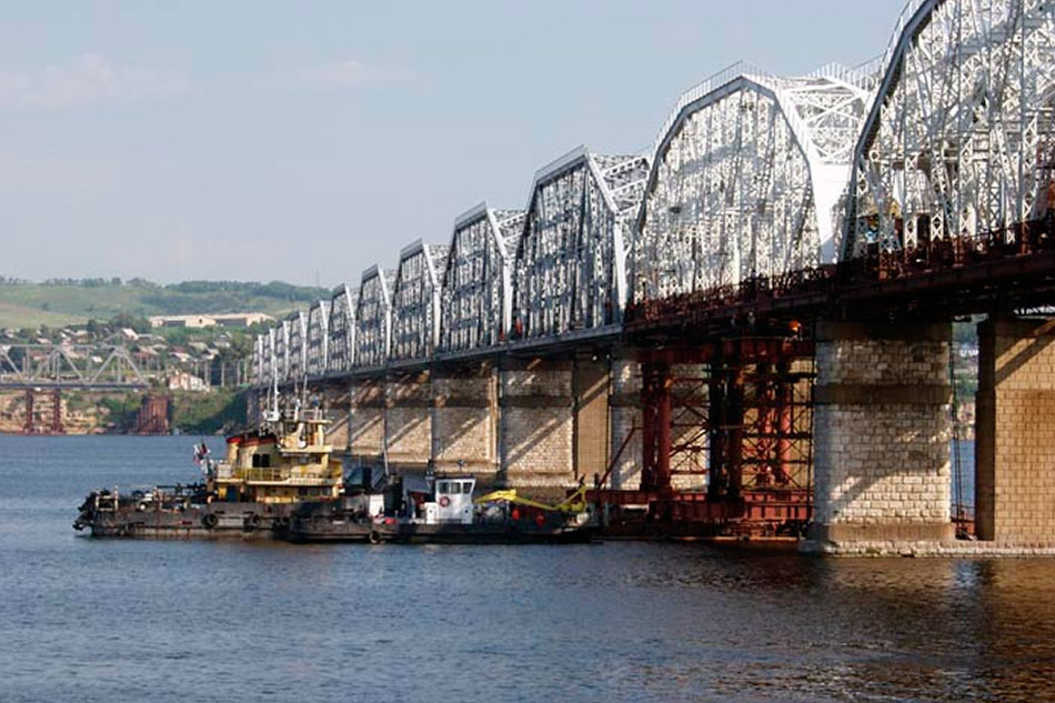 Мост через р. Волгу (г. Сызрань)