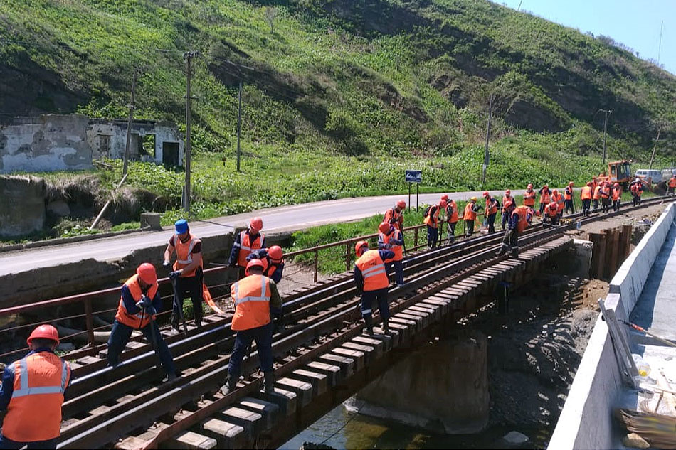 ГК СК МОСТ продолжает переустройство объектов железнодорожной инфраструктуры Сахалинского региона